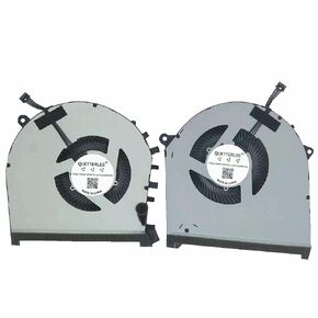 Replacement New Laptop CPU+GPU Cooling Fan for HP OMEN GTX1660 17-CB 17-CB0063TX 1005TX 17-CB0030NR 17-CB0070NR 0092NR 17T-CB0000 TPN-C144 Series MG75091V1-1C010-S9A MG75091V1-1C020-S9A Fan