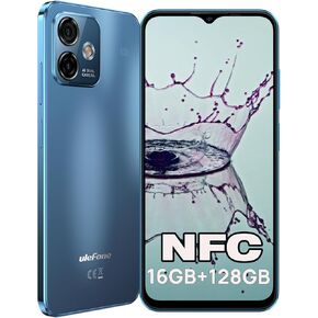Ulefone Note 16 Pro Unlocked Smartphones NFC, 16+128GB, 50MP Rear Camera, Android 13, 8-core Processor, 8MP Front Camera, 6.52" Display, 4400mAh, Type C 4G LTE Unlocked Cell Phones | Purple