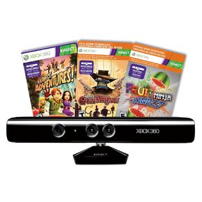Kinect Sensor with Kinect Adventures and Gunstringer Token Code (OLD MODEL)