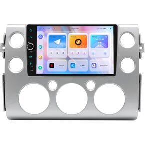 JOYING Car Stereo for Toyota FJ Cruiser 2007-2014 with Wireless Carplay Android Auto Mirror Link, 9 Inch Touch Screen 8GB+128GB Car Radio Andriod 12 Head Unit Plug and Play(JY-TZ168N8)