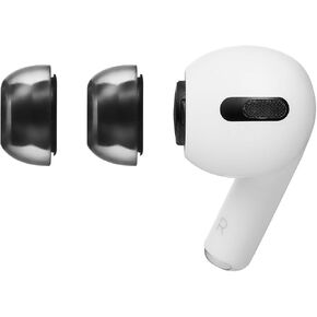 AZLA Crystal for Airpods Pro 1st & 2nd Gen (L) – Airpod Pro Ear Tip Replacement – Airpod Pro Tips with Premium Silicone, Airpod Pro Tips, Airpod Ear Tips