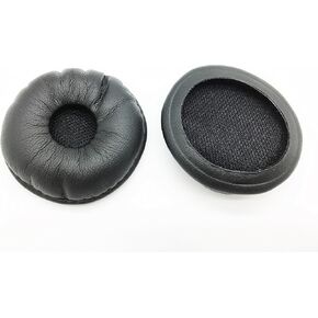 Leatherette Ear Pads 87229-01 by AvimaBasics | Compatible with Plantronics W740 W745 W440 W445 CS540 CS545 C565 BlueParrott B250-XT XTS VXI - Premium Quality Cushions Earpads - 2pcs