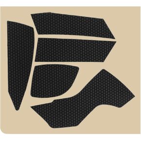 1 Set Mouse Grip Tape Compatible with Logitech G502 Wired / G502 Wireless Gaming Mouse Palm Sweat Absorption 0.8mm Thickness Mouse Anti-Slip Skins