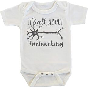 It's All About Networking Science Onesie/Bodysuit