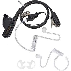 Radio Earpiece, Walkie-Talkie Surveillance Headset with Extra Acoustic Tube and Silicon Earmold for Motorola HT1000 JT1000 GP900 GP1200 MTS2000 XTS1500 XTS2250 XTS2500 XTS5000 XTS3000 XTS3500 XTS4250