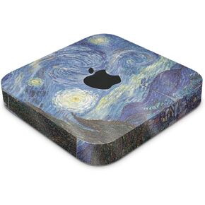 Glossy Glitter Skin Compatible with Apple Mac Mini M2 Pro (2023) - Starry Night - Premium 3M Vinyl Protective Decal Cover - Easy to Apply | Crafted in The USA by MightySkins