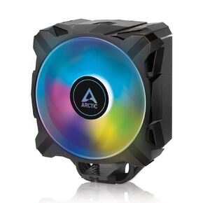 ARCTIC Freezer 36 A-RGB - Single-Tower CPU Cooler with Push-Pull, Two Pressure-optimised 120 mm P Fans and ARGB Lighting, Fluid Dynamic Bearing, 200–2000 RPM, 4 Heatpipes, incl. MX-6 Thermal Compound