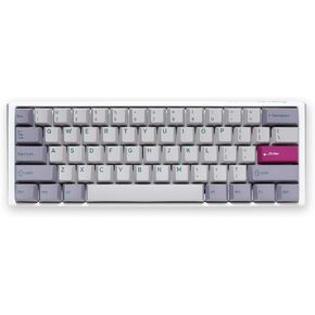Ducky One 3 TKL Mist Grey Hotswap RGB Double Shot PBT QUACK Mechanical Keyboard Cherry MX Red