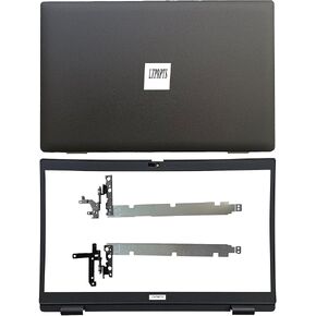 Replacement Laptop LCD Back Cover Top Case Rear Lid with Hinges and Front Bezel Frame for Dell Latitude 14 3420 E3420 0KPK5R KPK5R 02935X 2935XCYBG 14