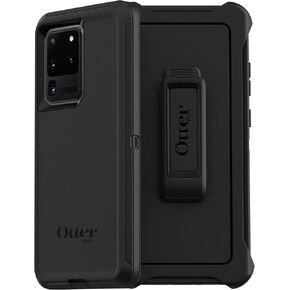 OtterBox Defender Screenless Series Case for Samsung Galaxy S20 Ultra & S20 Ultra 5G (NOT S20/Plus/FE) Non-Retail Packaging - Black