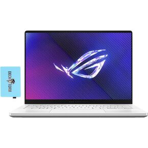 ASUS ROG Zephyrus G14 14.0" OLED 120Hz QHD Gaming Laptop (AMD Ryzen 9 8945HS, RTX 4060 8GB, 16GB LPDDR5X RAM, 1TB SSD, RGB Backlit KB, WiFi 6E, Bluetooth 5.3, Micro SD, Win 11 Home) /w DKZ Hub