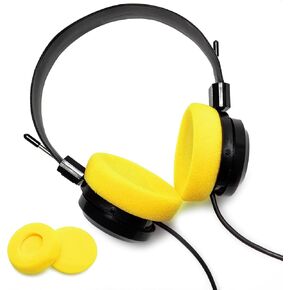 وسائد أذن إسفنجية متوافقة مع سماعات Sennheiser HD414 Grado SR60 SR60i SR80 SR80i SR80e SR125 SR225 SR325 SR SRI RS Series PS1000 GS1000 (برتقالي) in Kuwait