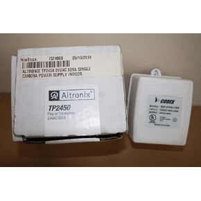 Altronix TP2450 Power Supply, 120VAC, 24VAC, 50VA, Wall Mount, Overload Protection