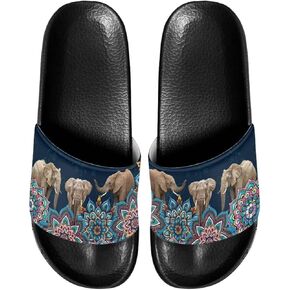 FOR U DESIGNS Sandals Women's Slippers Slides Summer House Shoes Indoor Outdoor Beach Hotel Anti-Skid Slippers