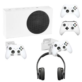 Wabracket Multipurpose Wall Mount for Xbox Series S&One S&Xbox Series X&PS5.Sturdy PS5 Holder,Xbox Series S Wall Mount , Space Saving Wall Mount Holder.