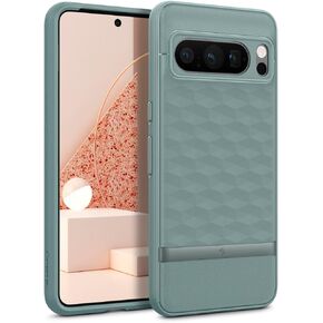 Caseology Parallax for Google Pixel 8a Case 5G [3D Ergonomic Design](2024) - Matte Black