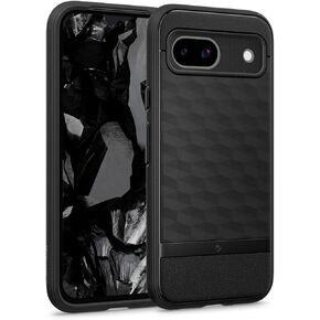 Caseology Parallax for Google Pixel 8a Case 5G [3D Ergonomic Design](2024) - Matte Black