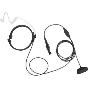 Walkie Talkie Throat Mic Tactical Headset Neck Mics Earpiece and Microphone for Motorola Radio gp328plus for Retevis rt29