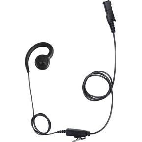 Over The Ear C Swivel Ring Ear Piece Ptt Mic Earpiece Two Way Radio Headset for Motorola Walkie Talkie xpr3300e xpr3500e