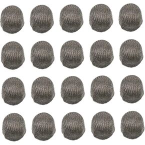 60 Pcs Stylus Cloth Tip Touchscreen Pen Replacement Mesh Fiber Tips Stylus Pen Parts Stylus Pen Cap Pencil Replacement Tip for Pencil Conductive Cloth Stylus High Sensitivity