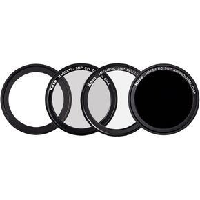 Kase Wolverine Magnetic Filter Kit UV/CPL/ND1000 for Compact Digital Camera Compatible with Sony RX100