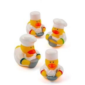 Chef Rubber Duckies : package of 12