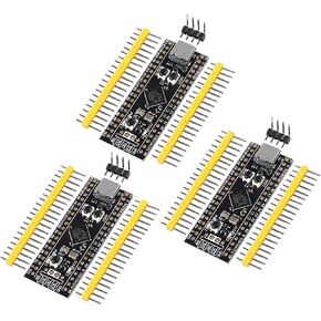 3Pcs STM32F401 Development Board V3.0 STM32F401CCU6 STM32F4 Learning Board 84Mhz Freq 64KB RAM 256KB ROM for Programming