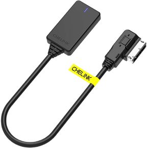 Bluetooth Adapter Car Kit for Mercedes Benz W212 S212 C207, Wireless Bluetooth 5.0 AMI Media Music Interface Cable Car Module Audio Receiver for Models with Media Interface