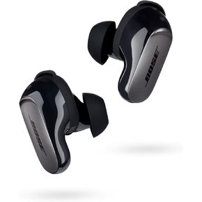 Bose QuietComfort Ultra True Wireless Noise Cancelling In-Ear Earbuds - Black (Renewed)