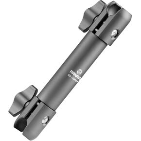 FANAUE Double Socket Arm 15cm Arm Compatible Mount 0.78" Ball Components, Aluminum Construction - Fits 20mm Attachment Ball and Dash Mount (DA-150PRO-M)