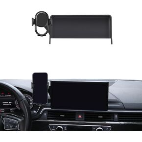 Car Phone Holder Audi 2020-2024 S4/S5/RS4/RS5/Audi A4 2020-2024/A5 2021-2023 /Q5 2021-2024 Accessories Phone Mount Hands Free 360 Degree Rotation（for 10.1 Inch