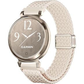 Magnetic Braided Watch Bands Compatible with Garmin Lily 2, Loop Stretchy Nylon Elastic Fabric Strap for Garmin Lily 2 Women Men