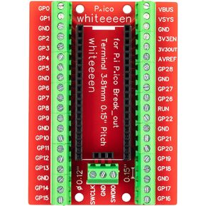 for PI PICO Terminal Breakout Board 43 Pins 3.81mm Pitch Compatible for Raspberry Pi Pico Board (1 pcs)