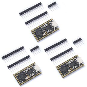 RP2040 Pro Micro Development Board ثنائي النواة 264KB 16MB USB-C Type-C لـ Micropython 3pcs in Kuwait