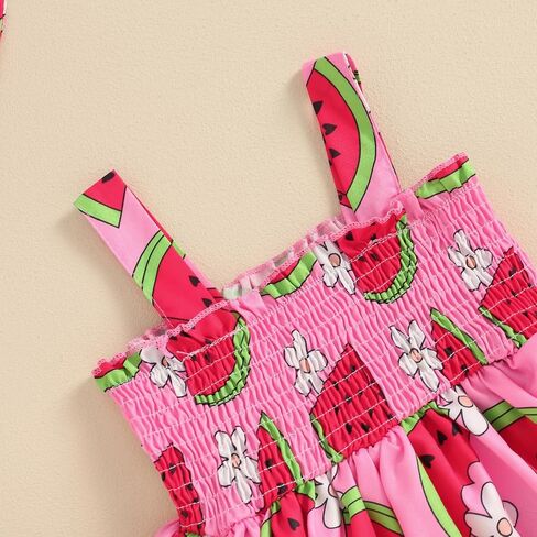 Mubineo Baby Girl Summer Clothes Floral Romper Dress Infant Sleeveless Rompers Skirt One Piece Boho Sun Dress Outfits in Saudi Arabia