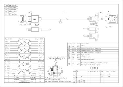 كابل تمديد HDMI ذكر إلى أنثى متوافق مع 4K/60 هرتز عالي السرعة HDTV HDMI موسع مع صامولة لولبية لتركيب اللوحة مناسب للتلفزيون عالي الدقة وتلفزيون LCD وPS3 وXBO X360، (أسود، 1FT/30 سم) in Kuwait