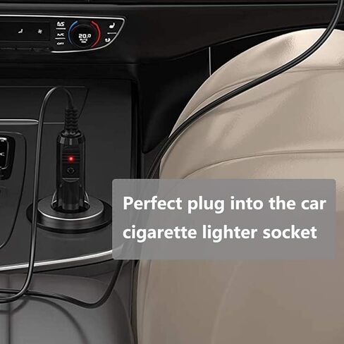 12V Car DC Power Cord Compatible with Igloo Cool Chill, Kool Mate, Iceless TE Thermoelectric Cooler, Replacement Car Adapter 25121 for Igloo Electric Cooler. (10FT) in Saudi Arabia