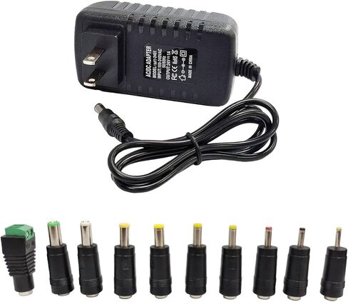 24 فولت 1A محول التيار الكهربائي العالمي التيار المتناوب 100 فولت-240 فولت إلى تيار مستمر 24 فولت 1A 0.8A 550mA محول الطاقة جدار سلك الطاقة محول 10 نصائح التوصيل in Kuwait