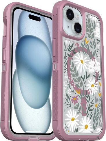 OtterBox iPhone 15 Plus and iPhone 14 Plus Defender Series XT Case with MagSafe, Screenless, Rugged - Non-Retail Packaging - Blue in Saudi Arabia