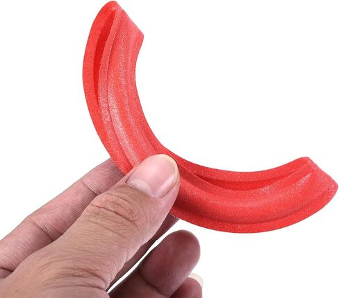 MECCANIXITY Rubber Speaker Foam Edge Surround Rings 4 Inch 68mm x 100mm Perforated Subwoofer Rings Replacement Parts for Speaker Repair or DIY Red 4 Pcs in Saudi Arabia