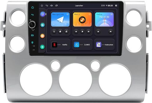 JOYING Car Stereo for Toyota FJ Cruiser 2007-2014 with Wireless Carplay Android Auto Mirror Link, 9 Inch Touch Screen 8GB+128GB Car Radio Andriod 12 Head Unit Plug and Play(JY-TZ168N8) in Saudi Arabia