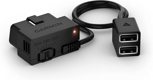 Garmin Dash Cam 67W, 180-degree FOV, 1440p, Monitor Your Vehicle w/Signature Constant Power Bundle in Saudi Arabia