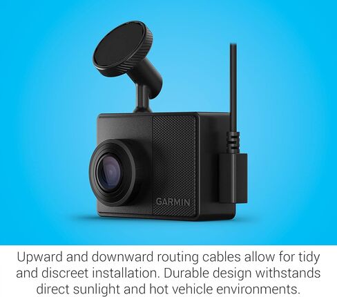 Garmin Dash Cam 67W, 180-degree FOV, 1440p, Monitor Your Vehicle w/Signature Constant Power Bundle in Saudi Arabia
