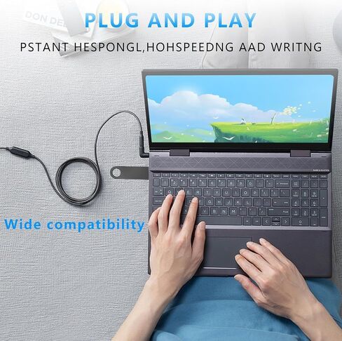 محرك فلاش USB سعة 32 جيجابايت، محرك أقراص فلاش معدني، محركات أقراص USB للكمبيوتر (أسود) in Saudi Arabia