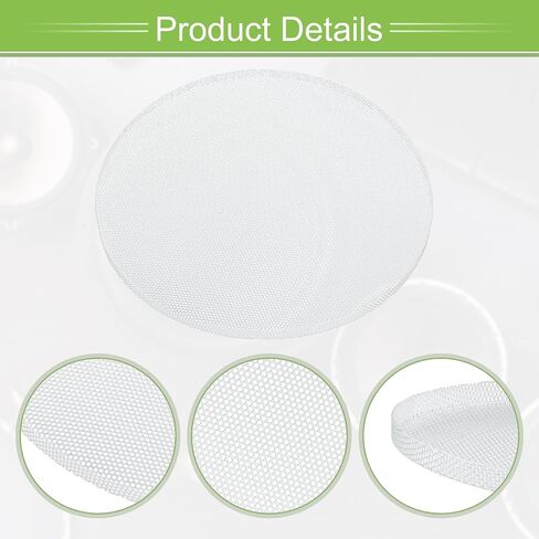 ACROPIX Universal 3 Inch Speaker Grills Mesh for Audio Subwoofer 84x6.5mm Grille without Frame White - Pack of 2 in Saudi Arabia