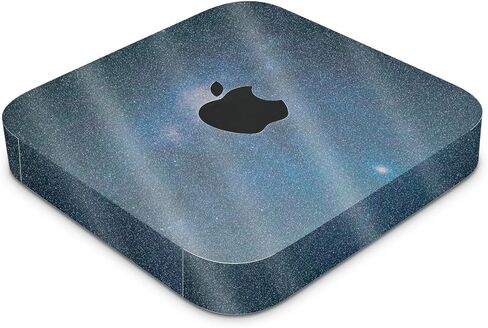 Glossy Glitter Skin Compatible with Apple Mac Mini M2 Pro (2023) - Night Sky - Premium 3M Vinyl Protective Wrap Decal Cover - Easy to Apply | Crafted in The USA by MightySkins in Kuwait