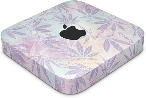 Glossy Glitter Skin Compatible with Apple Mac Mini M2 Pro (2023) - Night Sky - Premium 3M Vinyl Protective Wrap Decal Cover - Easy to Apply | Crafted in The USA by MightySkins in Kuwait