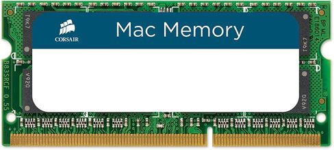 ذاكرة الكمبيوتر المحمول Corsair Apple المعتمدة 16 جيجابايت (2 × 8 جيجابايت) DDR3 1333 ميجاهرتز (PC3 10666) 1.5 فولت in Saudi Arabia
