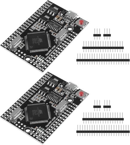 2pcs MEGA 2560 PRO Embed CH340G/ATMEGA2560-16AU Chip with Male Pinheader Compatible with MEGA2560 in Saudi Arabia