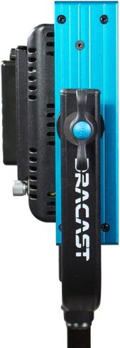 مجموعة مصابيح LED 2 من سلسلة Dracast Pro LED500 ثنائية اللون مع لوحات بطارية مثبتة على شكل حرف V وحوامل إضاءة in Kuwait